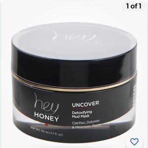 HeyHoney Uncover Detoxifying Mud‎ Mask Full Size 1.7 oz NIB